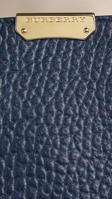 Burberry Medium Signature Grain Leather Tote Bag