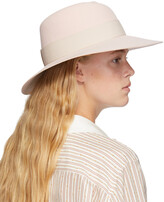 Thumbnail for your product : Maison Michel Pink Felt Virginie Fedora