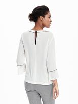 Thumbnail for your product : Banana Republic Piped Flutter Sleeve