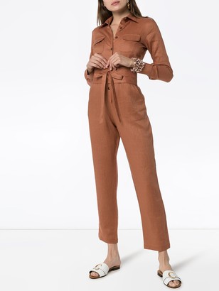 USISI SISTER Edna belted jumpsuit