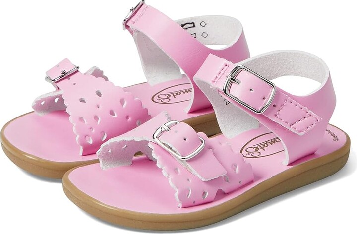 FootMates Eco-Ariel (Infant/Toddler/Little Kid) Girl's Shoes Bubblegum Micro : 4 Toddler M, Synthetic/Leather
