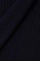Thumbnail for your product : Jil Sander Ribbed Cashmere And Silk-blend Turtleneck Sweater - Navy