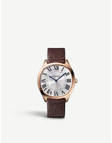 Drive de Cartier 18ct pink-gold and 