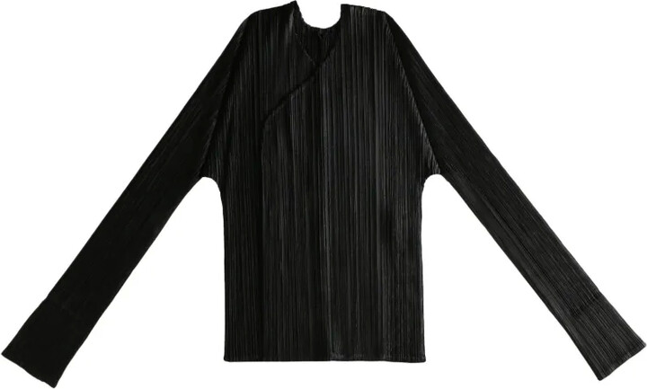 Pleats Please Issey Miyake Plissé Blouse