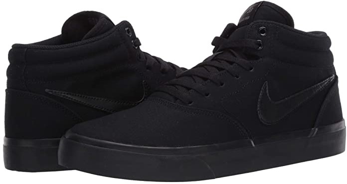 nike charge slr mid canvas mens skate shoes