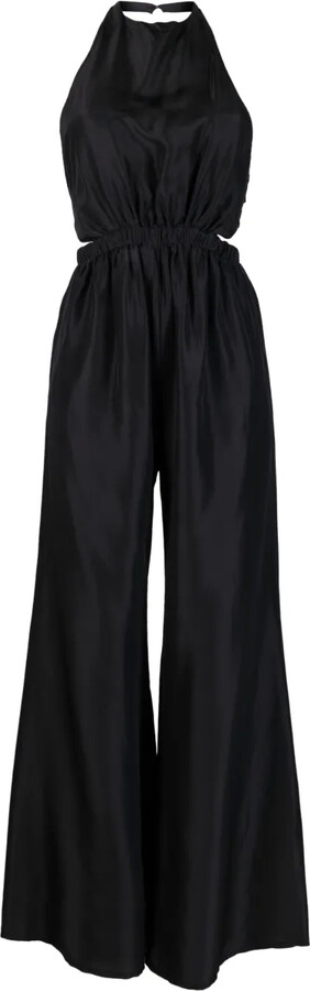 Forte Forte Silk Halterneck Jumpsuit