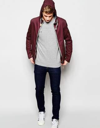 Brave Soul Hooded Jacket With Toggles