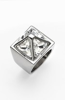 Thumbnail for your product : St. John Triangle Crystal Pyramid Ring