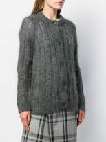 Thumbnail for your product : Prada chunky knit cardigan