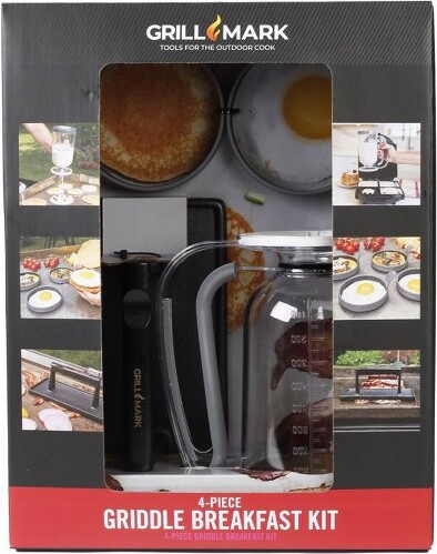 Grill Mark GrillMark-CastIron-BreakfastKit-4Pieces