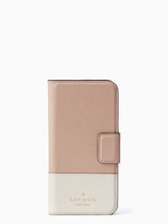 Thumbnail for your product : Kate Spade Leather wrap folio iphone 7/8