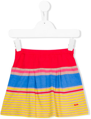 Rykiel Enfant colour block striped skirt