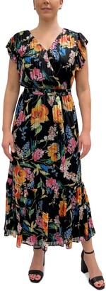 Sam Edelman Floral-Print Wrap Dress