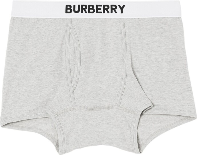 Burberry Cotton Logo Boxer Shorts - ShopStyle