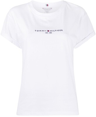 Tommy Hilfiger logo print T-shirt