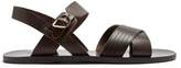 Thumbnail for your product : Ancient Greek Sandals Socrates Leather Sandals - Mens - Brown