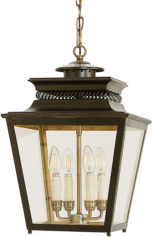 Ballard Designs Piedmont 4-Light Lantern - Antique Bronze