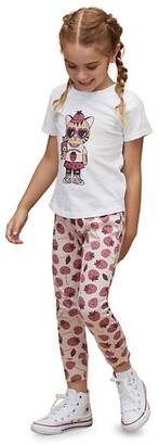 Huxbaby Baby's, Little Girl's & Girl's Staycation Strawpurry T-Shirt