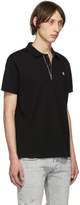 Thumbnail for your product : Diesel Black T-Hart Zip Polo