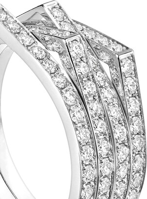 Repossi 18kt white gold Antifer diamond ring