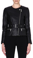 Thumbnail for your product : MICHAEL Michael Kors Leather belted jacket