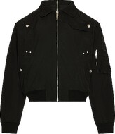 Thumbnail for your product : C2H4 Quilted Intervein Bomber Jacket in Black