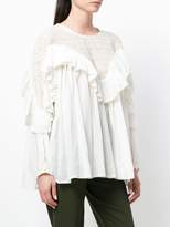 Thumbnail for your product : Mes Demoiselles Ohara broderie anglaise blouse