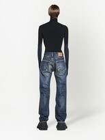 Thumbnail for your product : Balenciaga Faded Wide-Leg Jeans