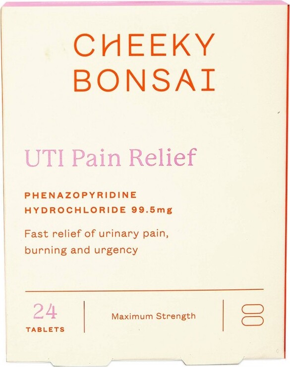Cheeky Bonsai UTI Pain Relief Tablets 24ct ShopStyle Skin Care