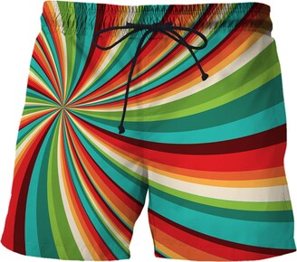 FRUKAT 3D Printed Shorts for Men Casual Swim Trunks Beach Shorts with  Pockets Beach Shorts Men Running Sports Shorts 2 Pockets-2XL - ShopStyle