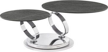 Casabianca Furniture Satellite edestal Coffee Table