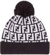 Thumbnail for your product : Fendi FF motif beanie