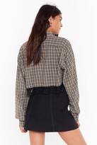 Thumbnail for your product : Nasty Gal Womens Vintage Button Down Denim Mini Skirt - Black - S