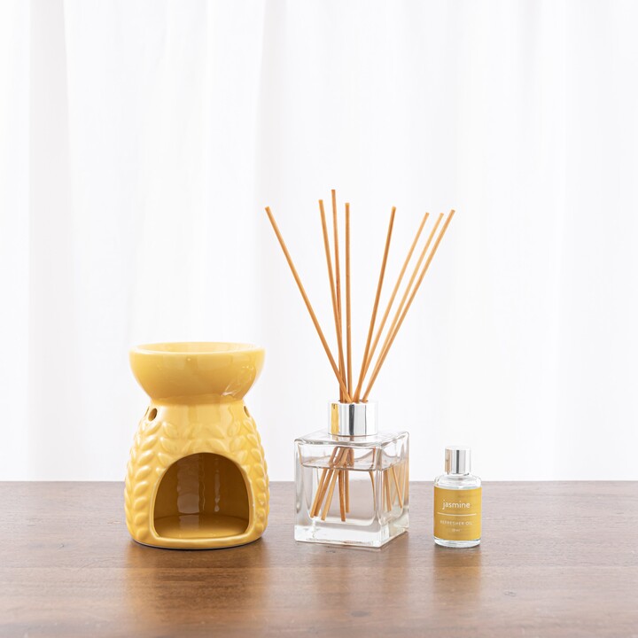 Dunelm Jasmine Oil Burner Set Blue ShopStyle Home Fragrance