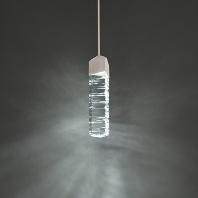 Modern Forms Juliet 3" Wide Dimmable LED Crystal Mini Pendant