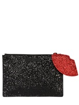 Thumbnail for your product : Lulu Guinness Lip Glitter Pouch