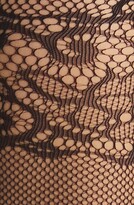 Thumbnail for your product : Stems Fishnet Tights with Faux Garters