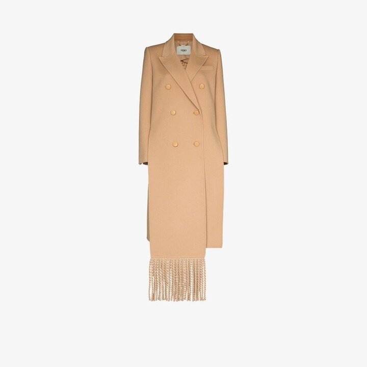 Fendi Women's Wool Coats | Shop the world's largest collection of 
