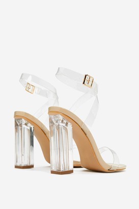 Nasty Gal Womens Let's Be Clear Heel