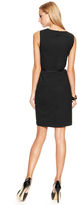 Thumbnail for your product : INC International Concepts Sleeveless Belted Sheath Dress