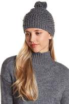Thumbnail for your product : Vince Camuto Solid Knit Pompom Beanie