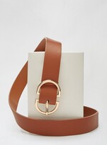 Thumbnail for your product : Dorothy Perkins Women's Tan Double Buckle Belt - brown - L