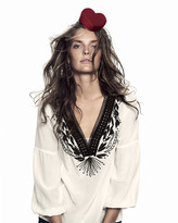 Thumbnail for your product : Nanette Lepore Moonlight Embroidered Top