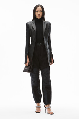 alexander wang peak lapel blazer