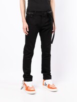 Thumbnail for your product : Off-White Industry-Belt Skinny Jeans