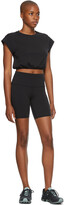 Thumbnail for your product : Alo Black Cropped Dreamy Sport Top