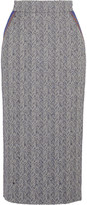 Thumbnail for your product : Roksanda Ilincic Arwen herringbone tweed midi skirt