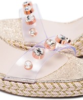 Thumbnail for your product : Sophia Webster Dina 90 espadrille wedge sandals