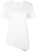Cédric Charlier - t-shirt à design asymétrique - women - coton - 40