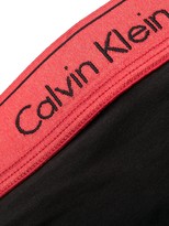 Thumbnail for your product : Calvin Klein Logo Trim Thong